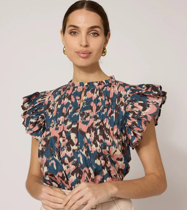 Cleobella Top Maritza Blouse in Le Jules