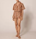 Cleobella Top Mizuki Blouse in Vecchio Stripe