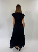 Indira Ankle Dress in Black