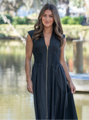 Clover Dress The Lady Dress in Navy