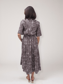 Coco Shop Dress Sloan Dress in Brown Checkerboard
