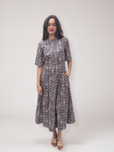 Coco Shop Dress Sloan Dress in Brown Checkerboard
