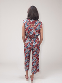 Coco Shop Pants Classic Crop Pant in Flower Heads