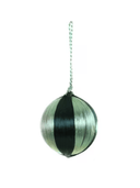 Cody Foster & Co Ornament Multi Large Striped Thread Bauble Ornament