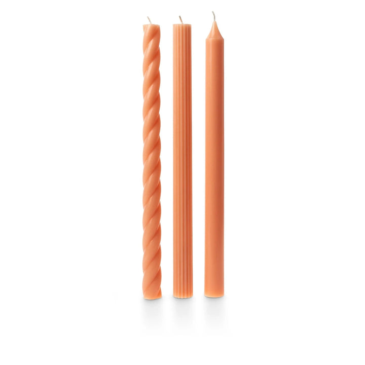 Creative Co-Op Candles Etc. Assorted Pink Candle Tapers