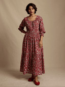Daydress Dress Camille Dress in Ruby Petal
