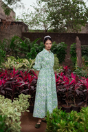 Daydress Dress Lina Dress in Emerald Kimono