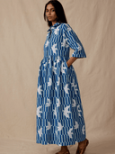 Daydress Dress Pascale Dress in Nile Doves