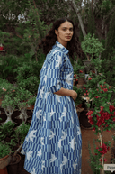 Daydress Dress Pascale Dress in Nile Doves