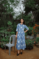 Daydress Dress Pascale Dress in Nile Doves