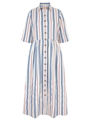 Daydress Dress Pascale Dress in Twill Stripes