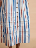 Daydress Dress Pascale Dress in Twill Stripes