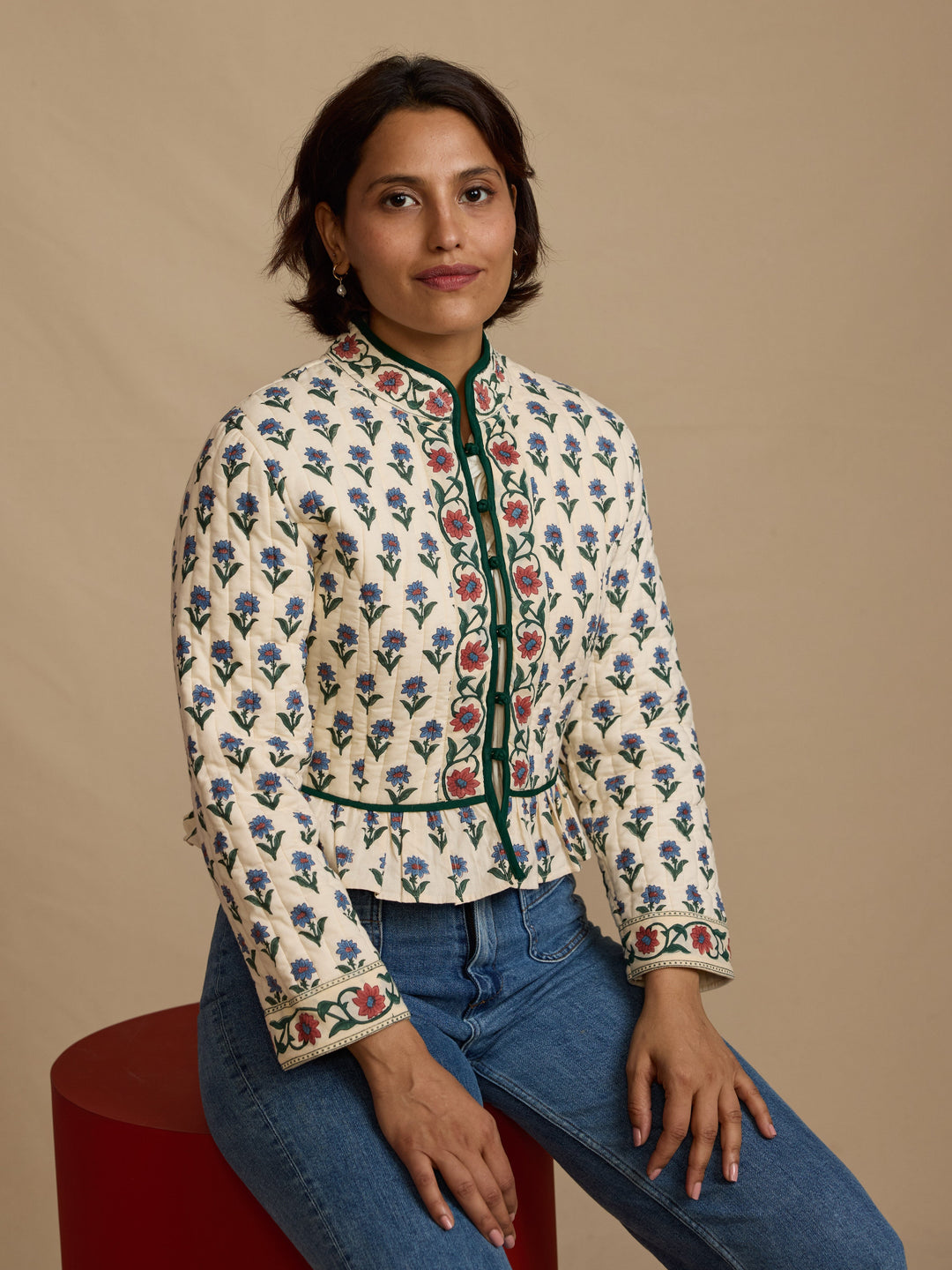 Daydress Jacket Pierre Jacket in Kashmir Flower