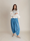 Daydress Top Pascale Shirt in Aegean Embroidery