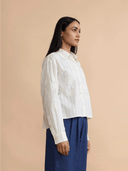 Daydress Top Phoebe Shirt in Ottoman Applique