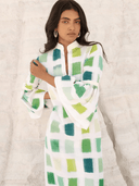 De Castro Dress Small / Green The Parampara Dress in Green