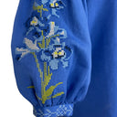 De Castro Top Small / Blue The Royal Blue Blouse