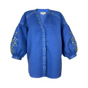 De Castro Top Small / Blue The Royal Blue Blouse