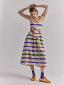 De Loreta Dress The Dalila Dress in Aqua