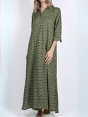 Delfina Dress Gael Dress in Olive