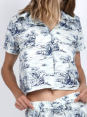 Delfina Top Nora Top in Poseidon
