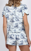 Delfina Top Nora Top in Poseidon