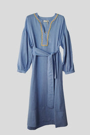 Devotion Twins Dress Devotion Twins | Tourmanitis Dress in Blue