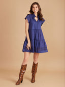 Double A Dress Dayna Dress in Denim