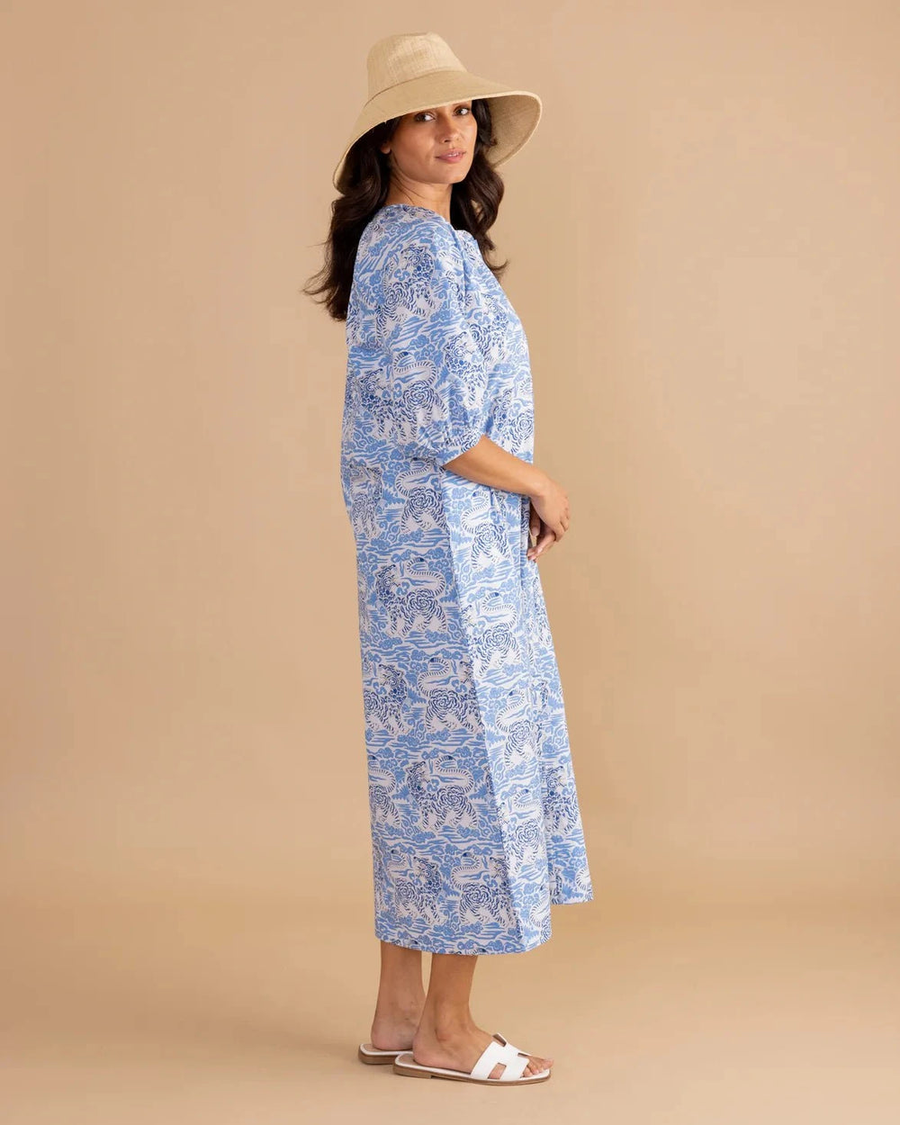 Double A Dress Madeline Dress in Tigris