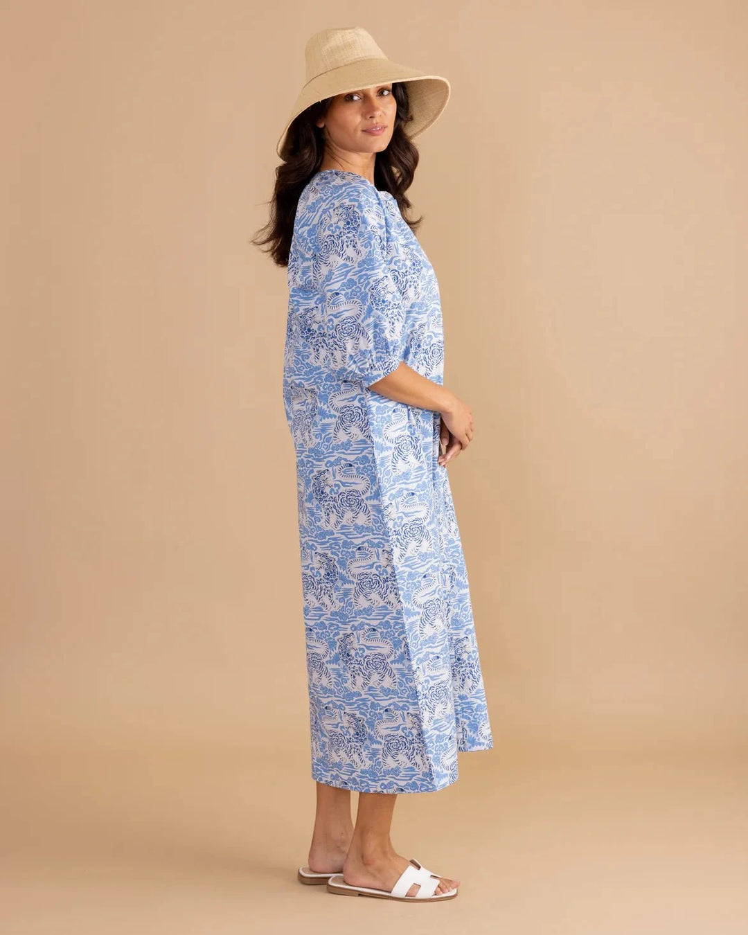 Double A Dress Madeline Dress in Tigris