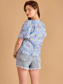 Double A Top Elena Top in Tigris