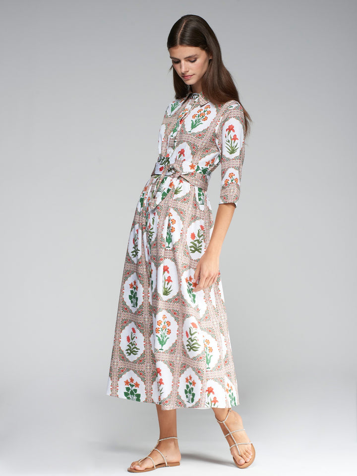 Brenda Dress in Motivo Floral