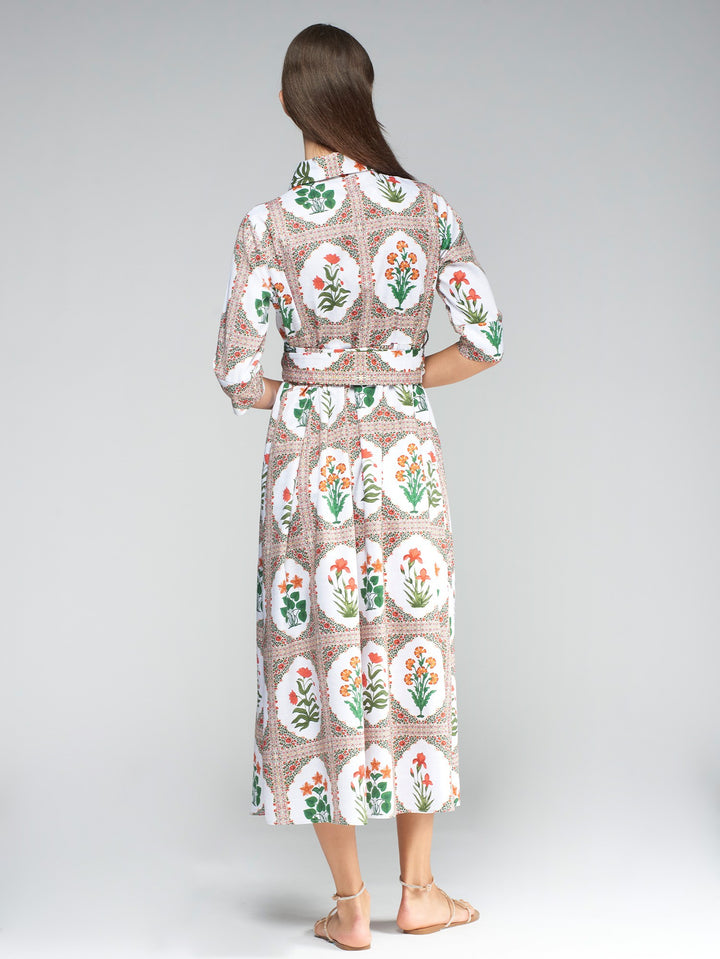 Brenda Dress in Motivo Floral