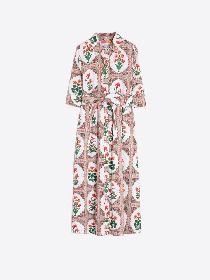 Brenda Dress in Motivo Floral