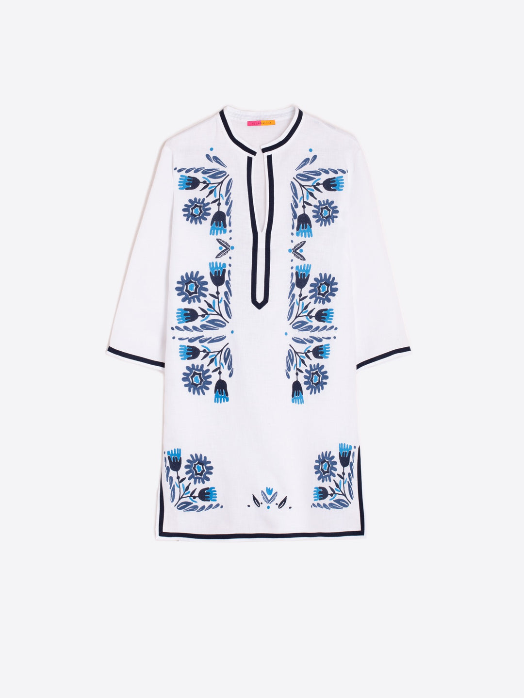 Diletta Kaftan in Lino Blanco