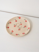 Red Poppy Catchall Plate
