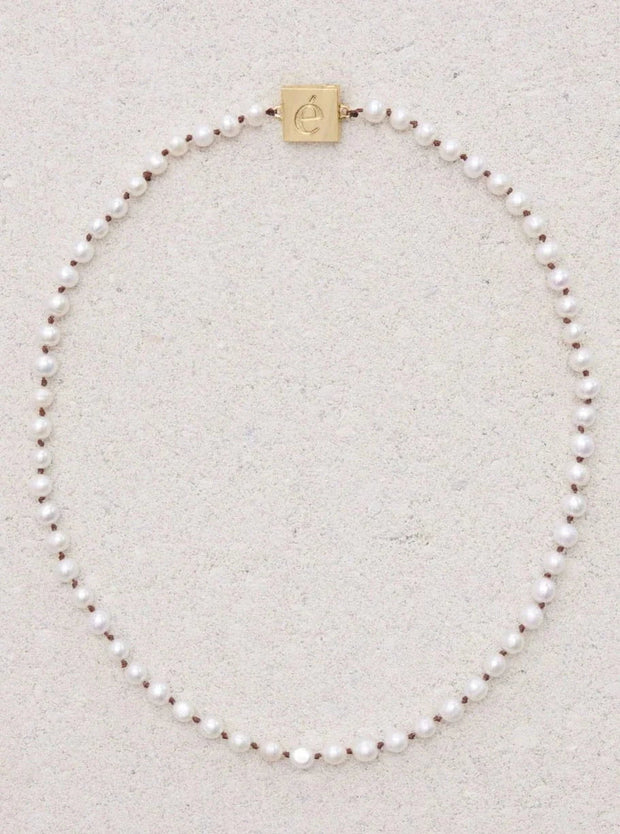 éliou Necklace éliou | Custom Charleston Bastain Necklace in Brown