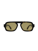 Elisa Johnson Sunglasses One size / Dark Tort/Green Lens Jane Mini Sunnies