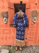 Elisamama Dress Ajoke Dress in Blue
