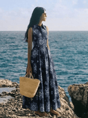 Elisamama Dress Alade Dress in Navy