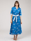 The Eloise Dress | Blue Fish