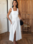 Emerson Fry Skirt Elina Skirt in Almond Stripe