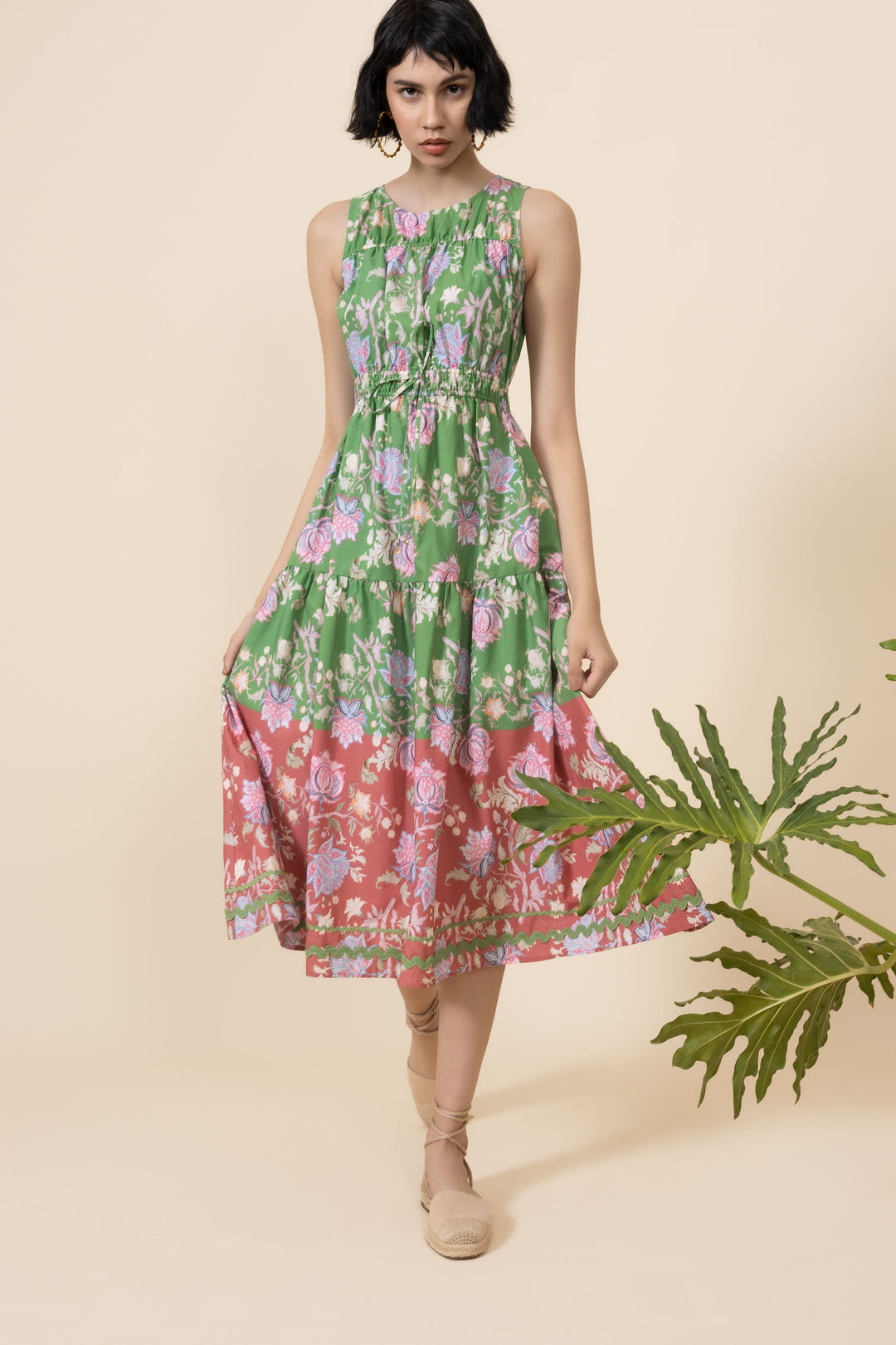 Emily Lovelock Dress Jessica Dress in Green