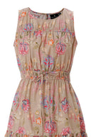 Emily Lovelock Dress Jessica Dress in Oat Milk