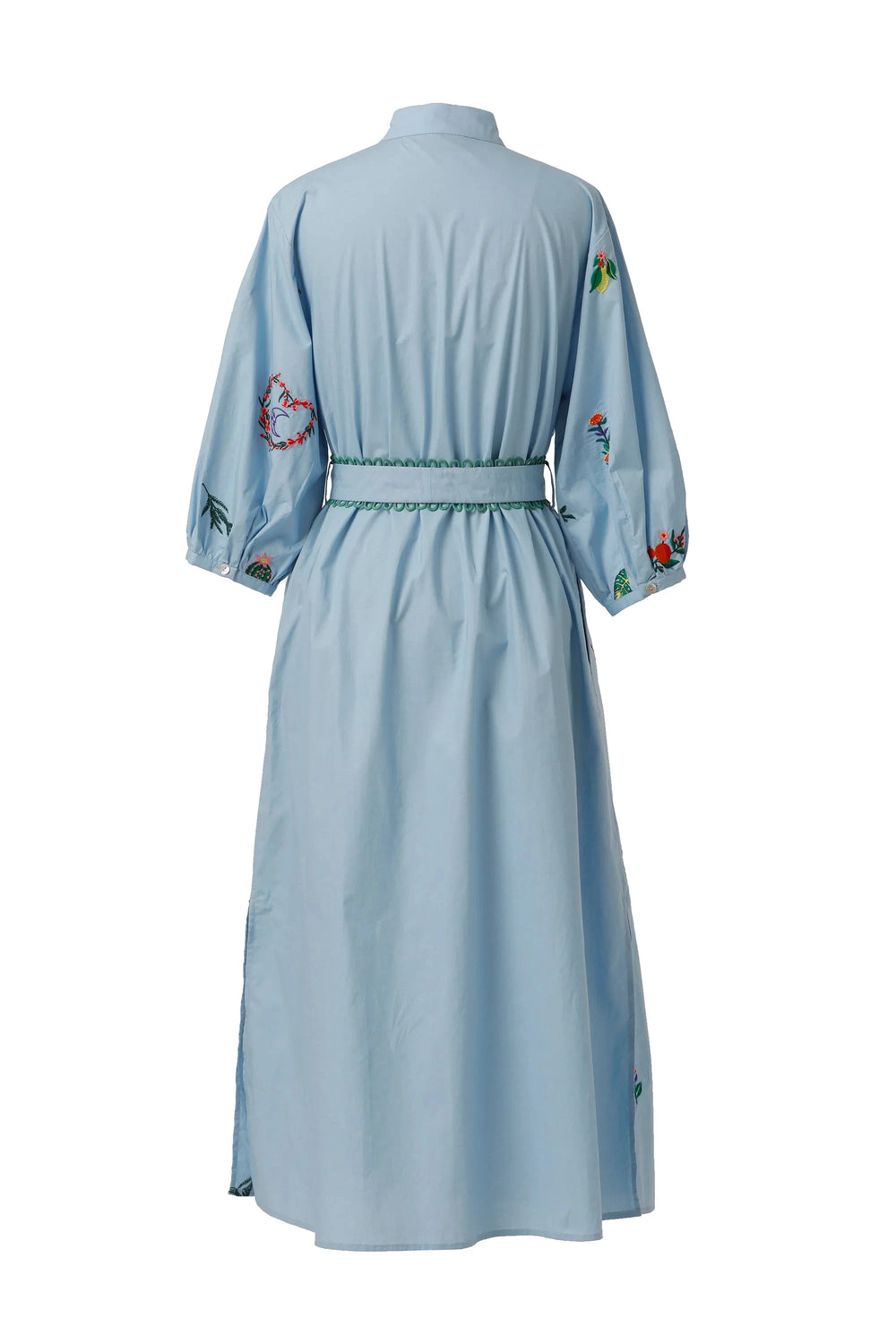Emily Lovelock Dress Zora Dress in Chambray Blue