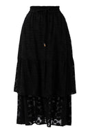 Emily Lovelock Skirts Annia Skirt in Black