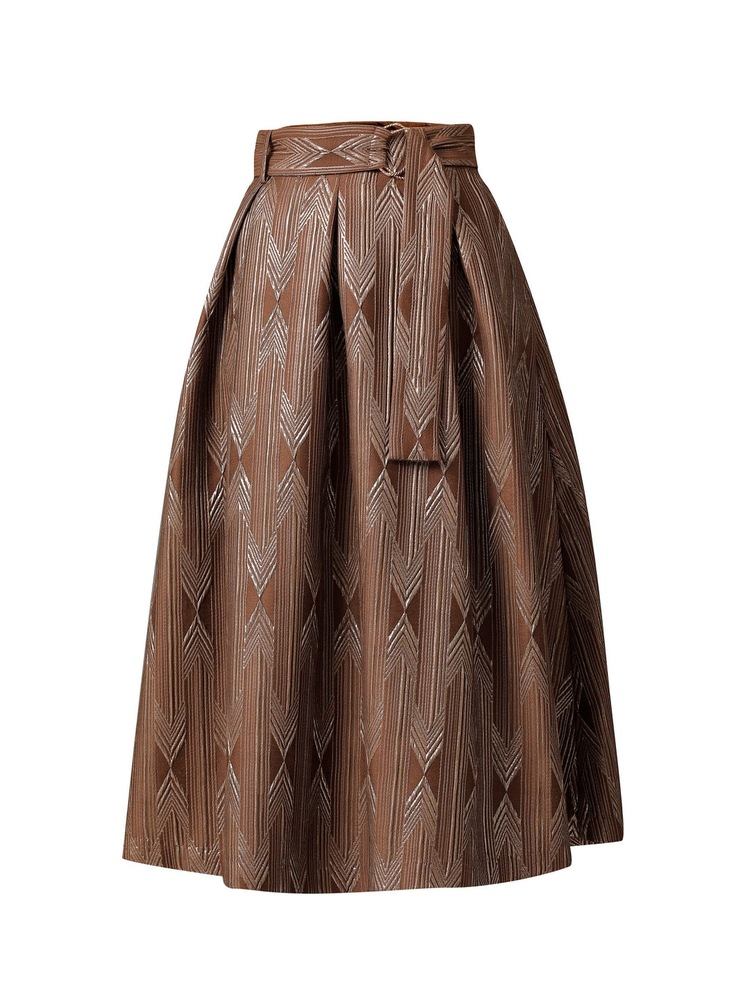 Emily Lovelock Skirts Zelda Skirt in Sepia