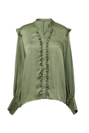 Emily Lovelock Top Emily Lovelock | Agnes Top in Olive