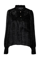 Emily Lovelock Top Emily Lovelock | Evanna Top in Black
