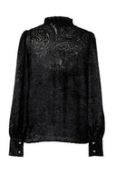 Emily Lovelock Top Emily Lovelock | Evanna Top in Black